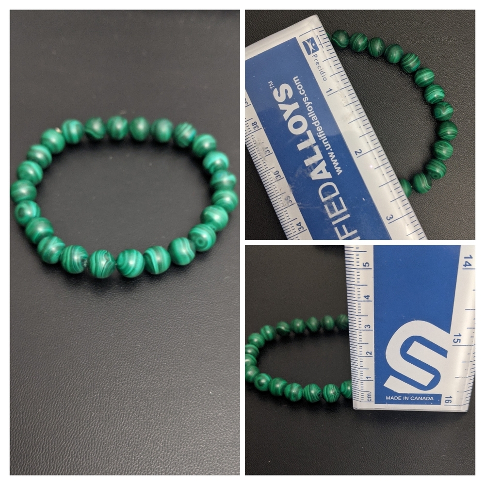 Malachite* beaded Bracelet